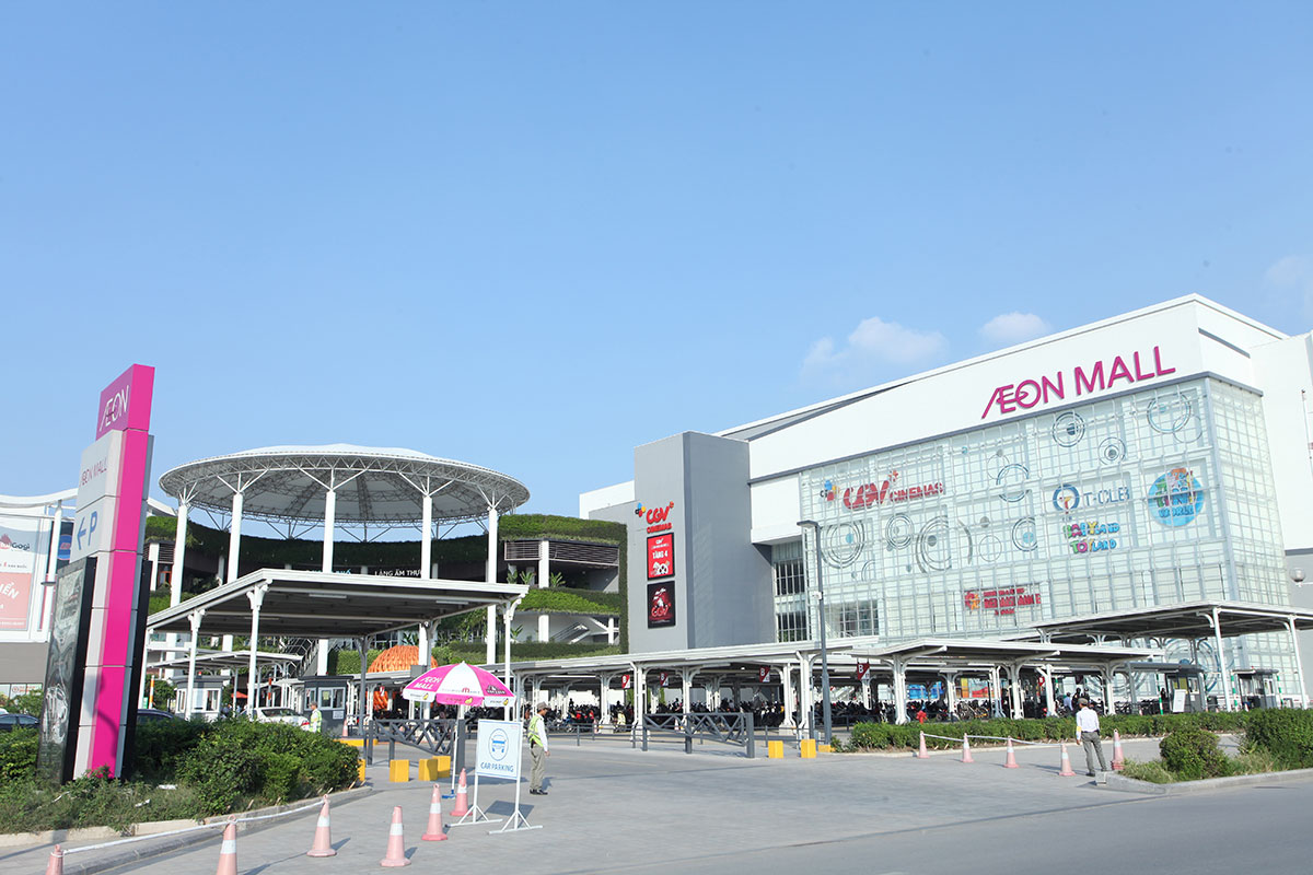 Phối cảnh siêu thị Aeon Mall Hà Đông