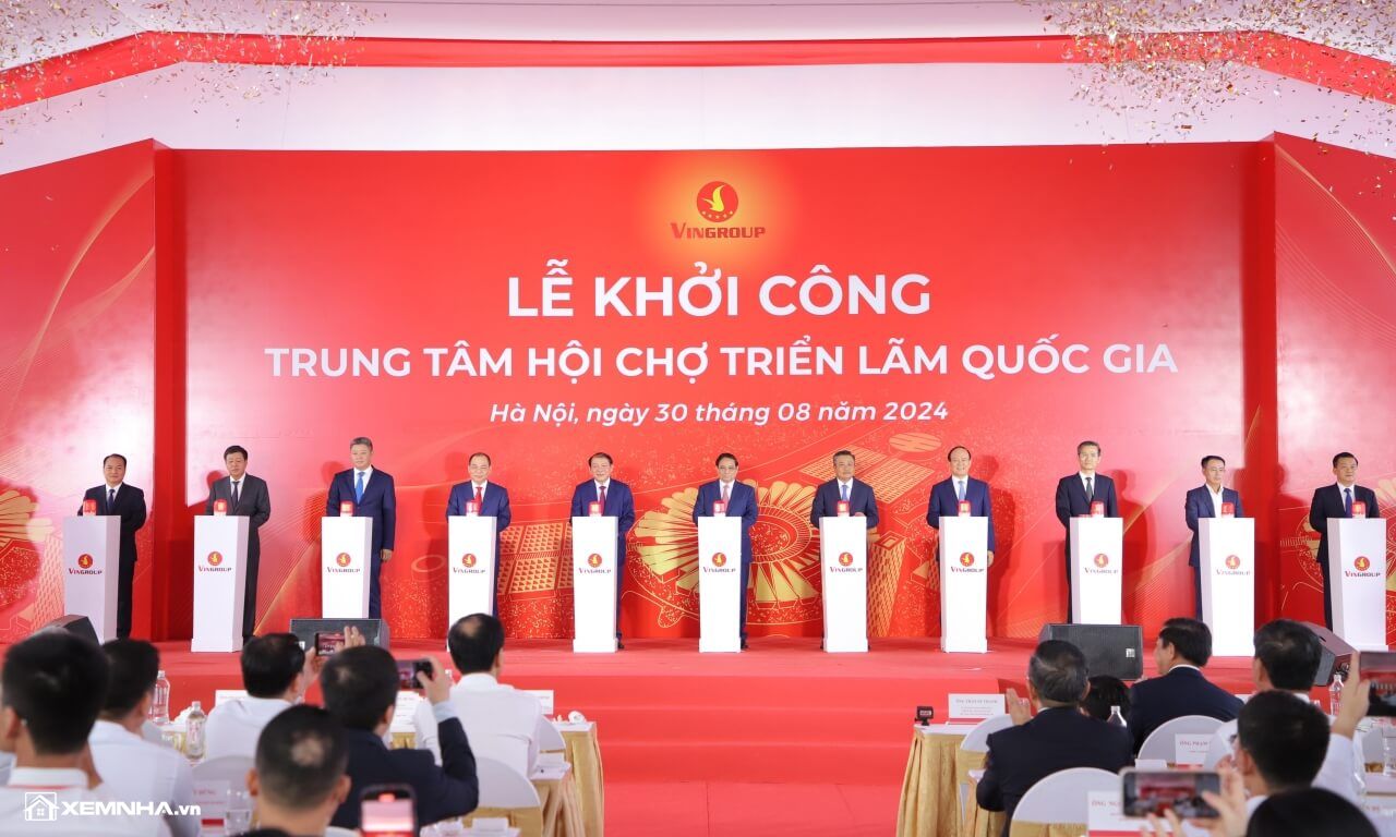 Khởi công trung tâm hội chợ triển lãm