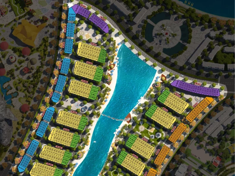 Mat bang phan khu cat long dragon ocean do son